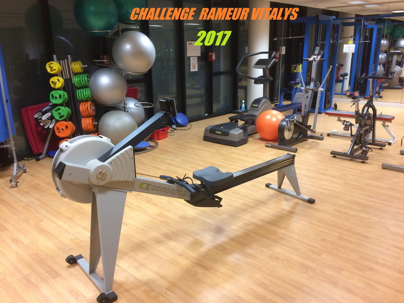 Challenge rameur ergomètre 2017