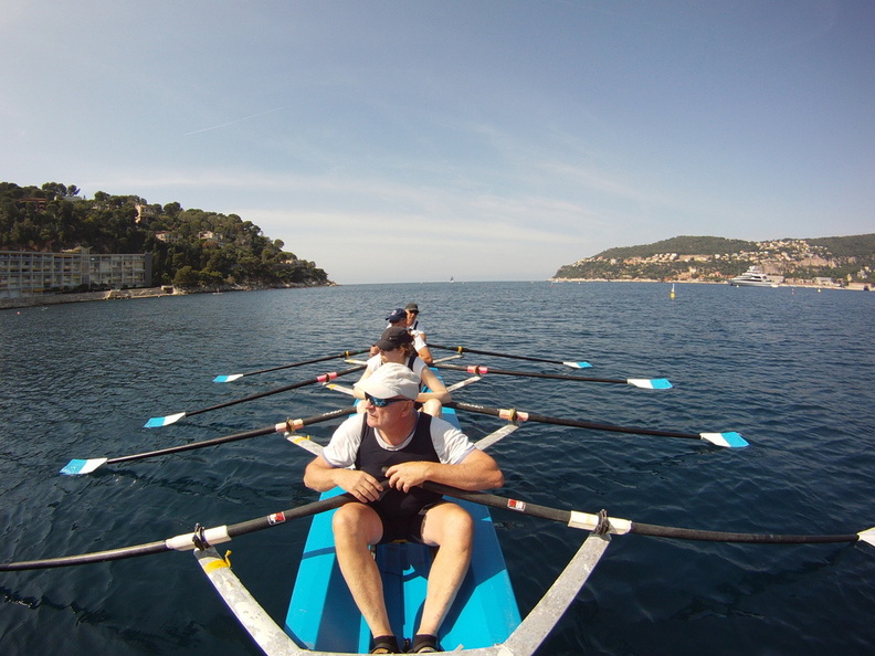 aviron mer (baie villefranche)